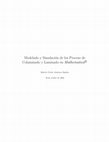 Research paper thumbnail of Modelado y Simulacion de los Proceso de Colaminado y Laminado en Mathematica