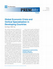 Research paper thumbnail of Global Economic Crisis and Global Value Chains