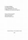 Research paper thumbnail of La lengua española hablada en Alcalá de Henares. I Hablantes de Instrucción Superior - PRESEEA - ALCALÁ DE HENARES