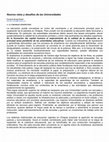 Research paper thumbnail of Nuevos retos y desafíos de las Universidades 