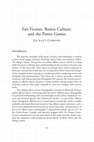 Research paper thumbnail of Fan fiction, remix culture, and The Potter Games