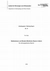 Research paper thumbnail of Grätz, Tilo 2003. Radiokulturen und Wandel öffentlicher Räume in Benin. Working Paper No. 15, Mainz: Institut für Ethnologie und Afrika-Studien, Universität Mainz