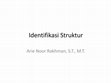 Research paper thumbnail of  Identifikasi Struktur