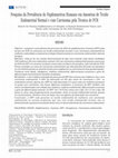 Research paper thumbnail of Pesquisa da prevalência do papilomavírus humano em amostras de tecido endometrial normal e com carcinoma pela técnica de PCR