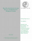 Research paper thumbnail of Grätz, Tilo 2003. Sharing and Sustaining: The Thrusts of Friendship Among Young Artisanal Gold Miners In Northern Benin (West Africa). Working Paper 54, Max Planck Institute for Social Anthropology, Halle/Saale.