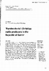 Research paper thumbnail of Grätz, Tilo. 2011. Paroles de vie’: Christian radio producers in the Republic of Benin. Journal of African Media Studies 3(2):161-188