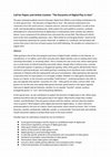 Research paper thumbnail of Call for Papers and Article Contest: “The Dynamics of Digital Play in Asia”