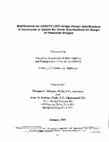 Research paper thumbnail of Modifications for AASHTO LRFD Bridge Design Specifications to Incorporate or Update the Guide Specifications for Design of Pedestrian Bridges American Association of State Highway and Transpol~ation Officials (AASHT0) Standing Committee on Highways