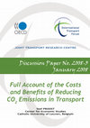 Research paper thumbnail of Full Account of the Costs and Benefits of Reducing CO2 Emissions in Transport