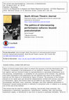 Research paper thumbnail of The politics of interweaving performance cultures: beyond postcolonialism, edited by Erika Fischer-Lichte et al