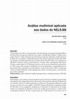 Research paper thumbnail of Análise multinível aplicada aos dados do NELS:88