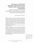 Research paper thumbnail of Ações para a revitalização linguístico-cultural entre o povo Xambioá: lições desde projetos comunitários