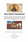 Research paper thumbnail of das letzte Testament