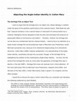 Research paper thumbnail of Cotton Mary and The Abjected Anglo-Indian Identity