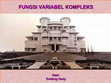 Research paper thumbnail of FUNGSI VARIABEL KOMPLEKS Oleh: Endang Dedy