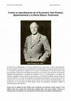 Research paper thumbnail of Contra la naturalización de la Economía: Karl Polanyi, Speenhamland y la Renta Básica. Entrevista a Gareth Dale