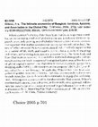 Research paper thumbnail of CHOICE review Intimate Economies (LR Costa)