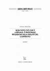 Research paper thumbnail of Non tutto ciò che è "virtuale" è razionale: riflessioni sulla nullità del contratto.