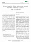 Research paper thumbnail of Borderline personality disorder: bipolarity, mood stabilizers and atypical antipsychotics in treatment