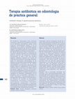 Research paper thumbnail of Terapia antibiótica en odontología de práctica general