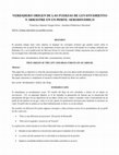 Research paper thumbnail of Verdadero Origen de las Fuerzas de Levantamiento y Arrastre en un Perfil Aerodinámico