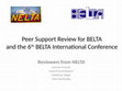 Research paper thumbnail of BELTA INTERNATIONAL CONFERENCE SHARING