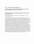 Research paper thumbnail of 2015. Tuberculosis and leprosy cross-immunity hypothesis: in vitro test using human immune cells.