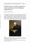 Research paper thumbnail of “Visible Empire: Scientific Expeditions and Visual Culture in the Hispanic Enlightenment,” Postcolonial Studies, vol. 12 no. 9 (2009): 441–66