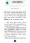 Research paper thumbnail of ÁREAS VERDES COMO INSTRUMENTO DE DIFERENCIAÇÃO SOCIOESPACIAL INTRAURBANA