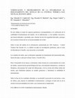 Research paper thumbnail of VERIFICACION Y MEJORAMIENTO DE LA ESTABILIDAD AL DESLIZAMIENTO DEL MUELLE DE LA CENTRAL TERMICA SAN NICOLAS, BUENOS AIRES.