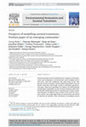 Research paper thumbnail of Prospects of modelling societal transitions: Position paper of an emerging community