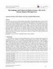 Research paper thumbnail of The Challenges and Prospects of Poultry Farmers: The Case of Dormaa Ahenkro Municipal Area