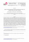 Research paper thumbnail of Supply Chain Risk Identification in Electrical and Electronics Industry: An  Exploratory Study in the context of Malaysia