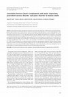 Research paper thumbnail of Association between latent toxoplasmosis and major depression, generalised anxiety disorder and panic disorder in human adults