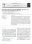 Research paper thumbnail of Media representations of risk:The reporting of dredge spoil disposal in the Great Barrier Reef Marine Park at Abbot Point