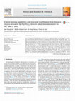 Research paper thumbnail of A novel sensing capabilities and structural modification from thioureato urea derivative by Hg(ClO4)2: Selective dual chemodosimeter forHg2+and F−ions