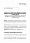 Research paper thumbnail of Modelowanie kompetencji opiekunów seniorów w pracy projektowej i coachingu indywidualnym – projekt EduCare