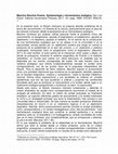 Research paper thumbnail of Mauricio Beuchot Puente: Epistemología y hermenéutica analógica