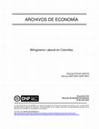 Research paper thumbnail of Bilingüismo laboral en Colombia