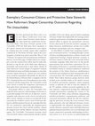 Research paper thumbnail of Exemplary Consumer-Citizens and Protective State Stewards: How Reformers Shaped Censorship Outcomes Regarding The Untouchables