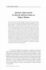 Research paper thumbnail of ¿Nación? ¿Qué nación? La idea de América Latina en Volpi y Bolaño