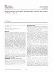 Research paper thumbnail of Deconstructing the " Fourth Wall " : Metatheatricality in Plautus' Miles Gloriosus and Osofisan's Tegonni