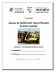 Research paper thumbnail of Manual del Operador de Montacargas