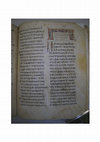 Research paper thumbnail of La maiuscola ogivale diritta del codice Ang. gr. 39: questioni di critica testuale (fol. 71r)