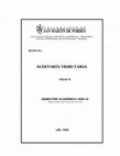 Research paper thumbnail of AUDITORIA TRIBUTARIA 1