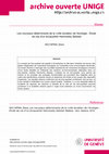 Research paper thumbnail of VLES NOUVEAUX DETERMINANTS DE LA VILLE DURABLE