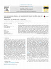 Research paper thumbnail of Loss mechanisms influence on Cu2ZnSnS4/CdS-based thin film solar cell performance