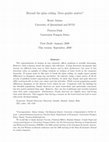 Research paper thumbnail of Beyond the glass ceiling: Does gender matter?