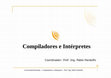 Research paper thumbnail of Compiladores e Intérpretes