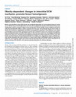 Research paper thumbnail of Obesity-dependent changes in interstitial ECM mechanics promote breast tumorigenesis